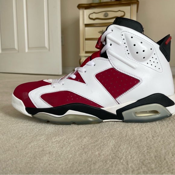 Air Jordan 6 carmine size 12 - Picture 8 of 10